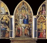 GIUSTO de  Menabuoi The Coronation of the Virgin among saints and Angels oil painting picture wholesale
